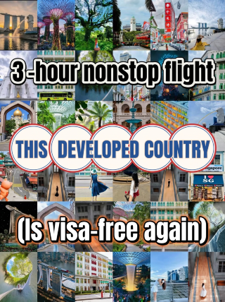 Lebih indah dari Swiss! Lebih murah dari Inggris! Lebih aman dari AS! Bebas visa + penerbangan langsung 3 jam! Sempurna untuk berfoto!