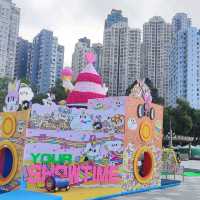 Leisure walk along the amazing Victoria harbour front