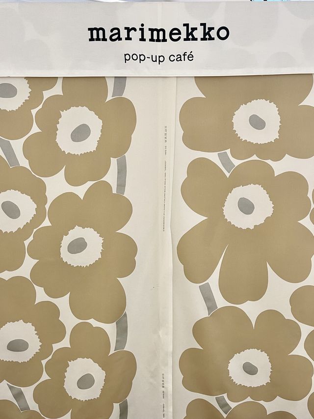marimekko pop-up café ☕️