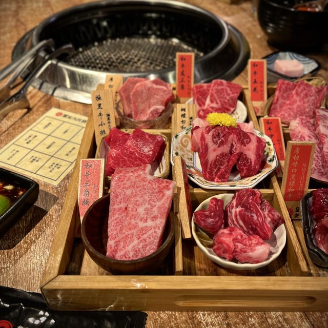 📍香港尖沙咀｜驚安燒肉商店 · 超人氣自選九宮格和牛🐂 一次過滿足多個願望！