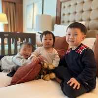 入住文華東方的小孩特別幸福