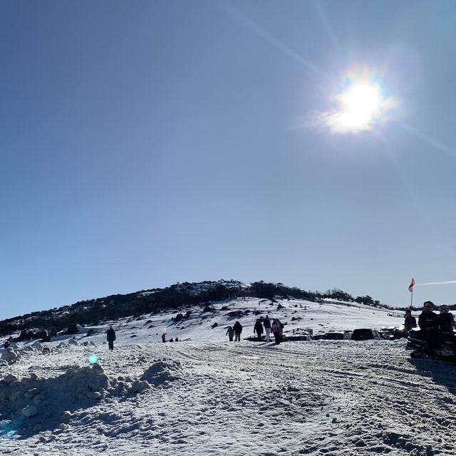 Snow in July - Perisher Valley