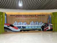 Gambir Train Station- a central station in the heart of Jakarta