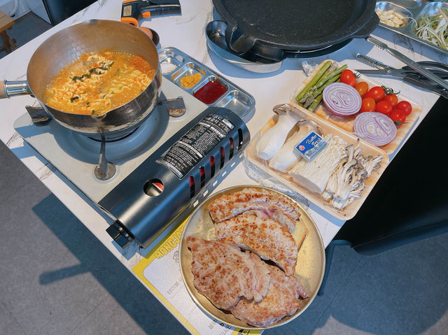 캠핑장 느낌 가득 고기집 영도 몽작🏕️
