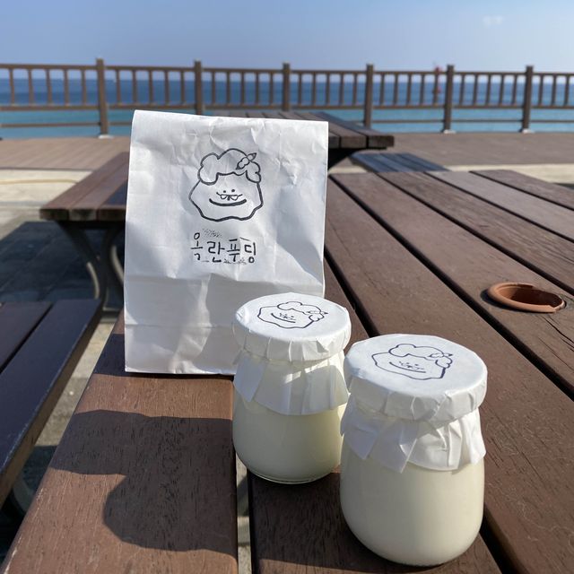 고성의 최고의 디저트 '옥란푸딩'🍮