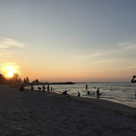 หาดนราทัศน์ นราธิวาส ที่เที่ยวภาคใต้ ทะเลใส หาดสวย