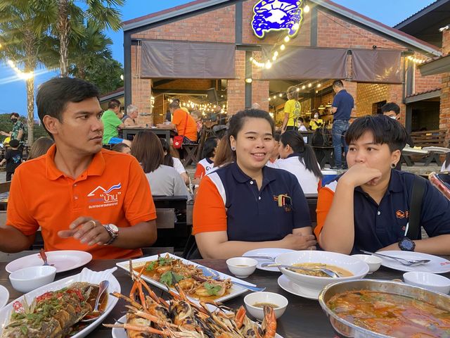 ปูเป็นซีฟู้ดพัทยา 🎉🥰🦀🦐🦞