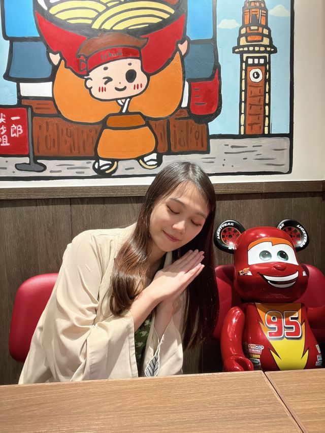 香港美食🍀bearbrick陪食可愛拉麵店🐻
