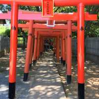 山王公園内にある神社【日吉神社】