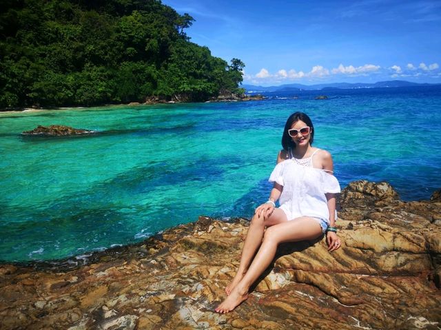 เกาะไม้ท่อนหาดขาว ทะเลสวย