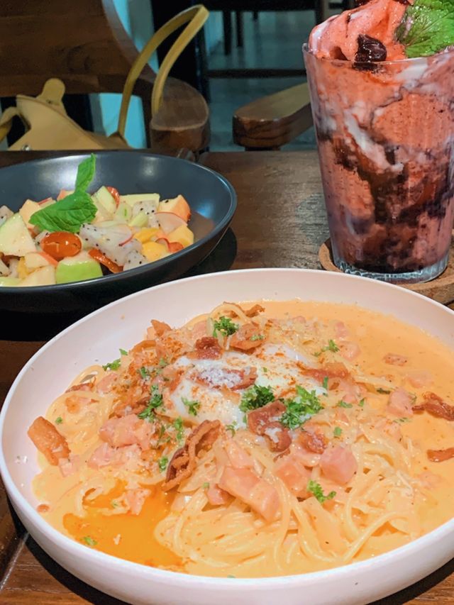 ย้อนเวลาไปกินพาสต้า ณ PASTA AMA 🍝