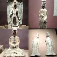 深圳看展~東方微笑~甘肅天水麥積山石窟展