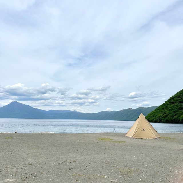 📍支笏湖モラップキャンプ場/北海道