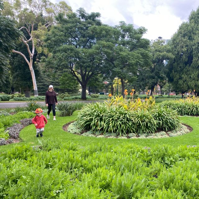 墨爾本景點✨英式庭園風Carlton Garden