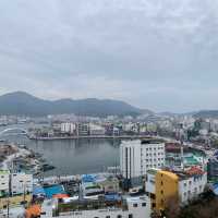 형형색색 벽화로 가득한, 통영 동피랑벽화마을