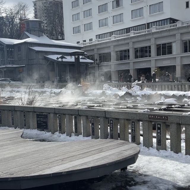 Hot-spring in Kusatsu japan