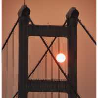 Tsing Ma Bridge is a bridge in Hong Kong. It is the world's 16th-longest span suspension bridge