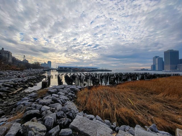 Twilight Tapestry: A Winter's Eve in Brooklyn