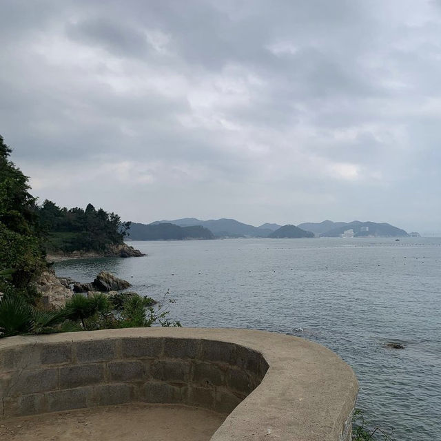 유럽의 중세 시대를 연상케 하는, 거제 매미성