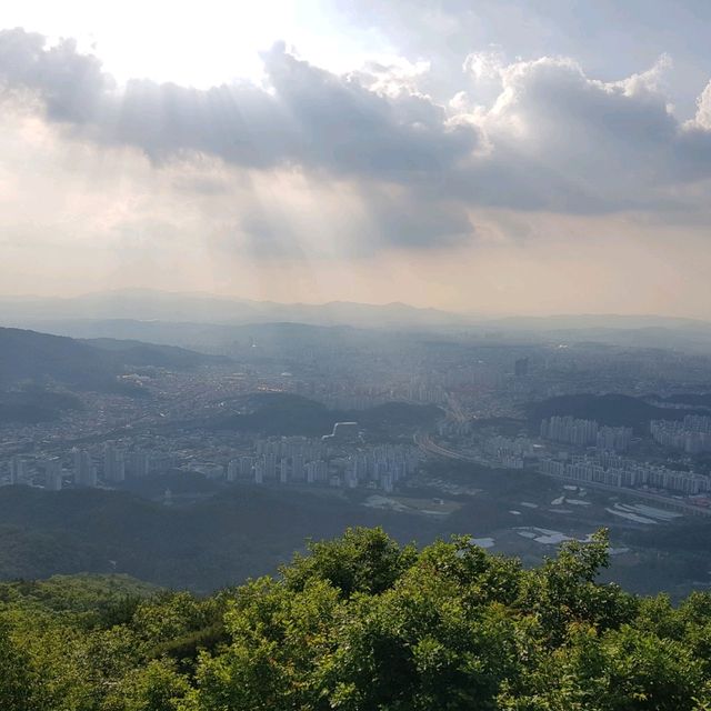 두근두근여름휴가 대전 식장산 해돋이전망대