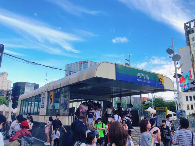 台北｜🌈觀光景點必訪之地📍 Ximen Station Exit 6 西門捷運六號出口