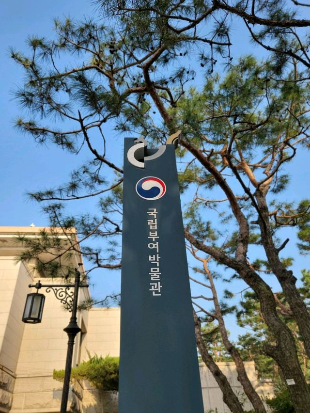 백제금동대향료 진품을 관람할수 있는 국립부여박물관✨️