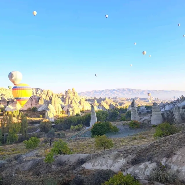 搭成土耳其🇹🇷熱氣球飛高高🎈人生夢幻清單成就達成✔️