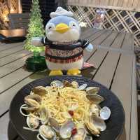 觀塘室外怡人火焰西餐廳