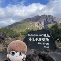 「櫻島」的火山噴發和強烈震動讓人們感受到地球的呼吸