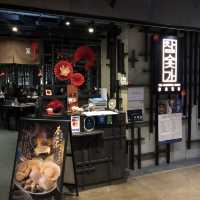 旺角帝京酒店附近柞木炭家熱石海鮮拼盤