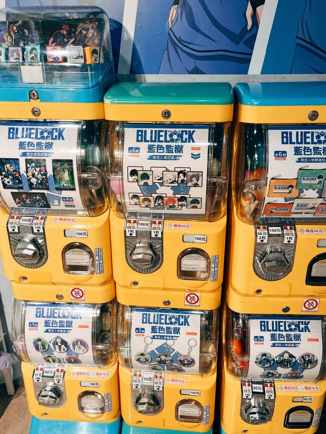 台北中山地下街👣BLUE LOCK 藍色監獄 快閃店⚽️
