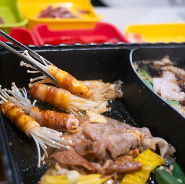 🥓𝐂𝐡𝐮 𝐠𝐫𝐢𝐥𝐥 𝐬𝐡𝐚𝐛𝐮 จัดจ้านในย่านบรรทัด