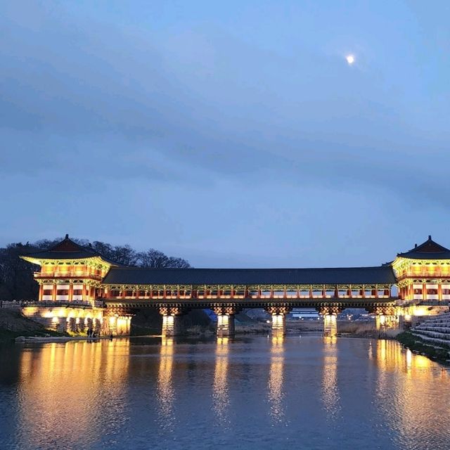 경주 야경, 동궁과 월지, 월정교
