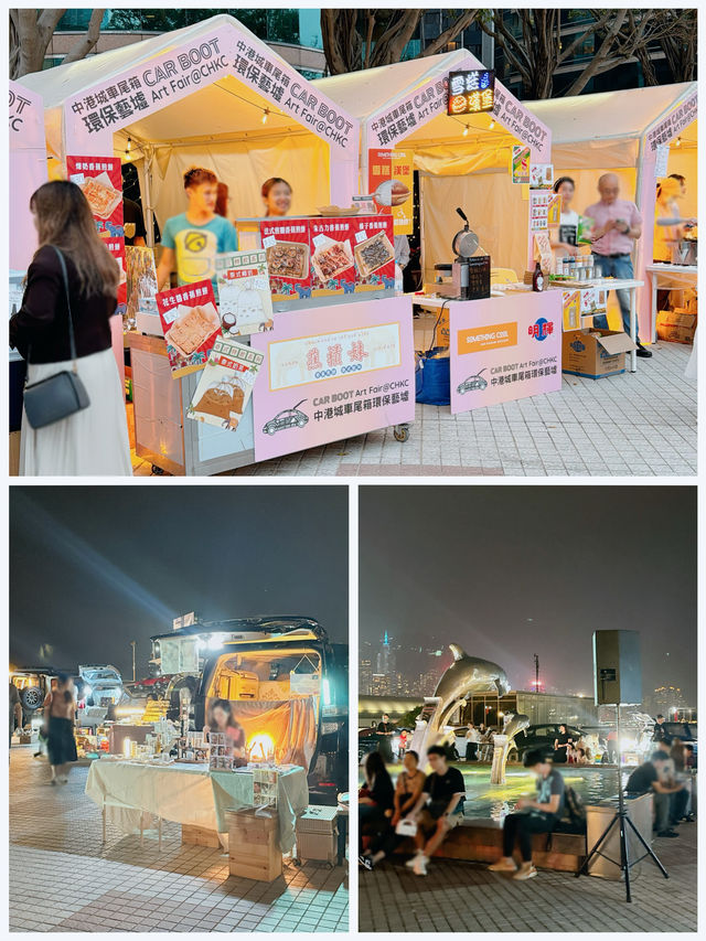 放假好去處🎨 「中港城車尾箱環保藝墟」🥳📸