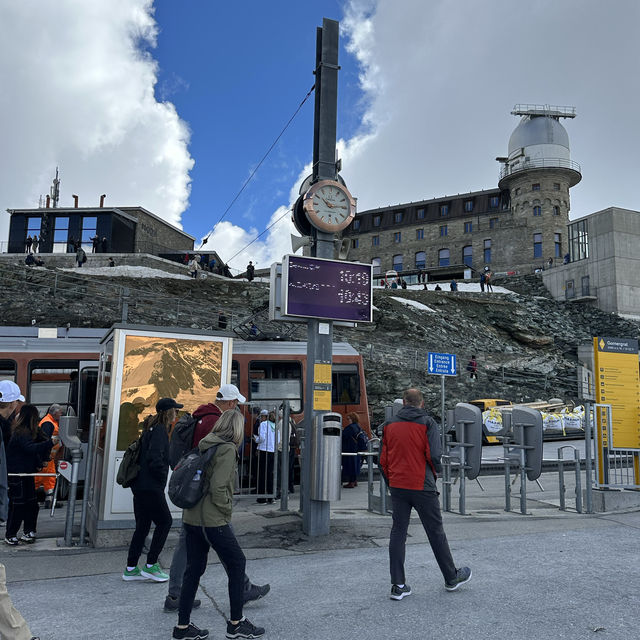 Cloudy day in Gornergrat