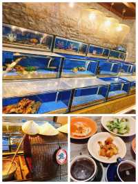 「The Grand Buffet」：澳門上葡京酒店內的豪華自助餐廳，享譽口碑