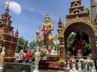 “ไหว้ท้าวเวสสุวรรณ” วัดสันทรายต้นกอก 