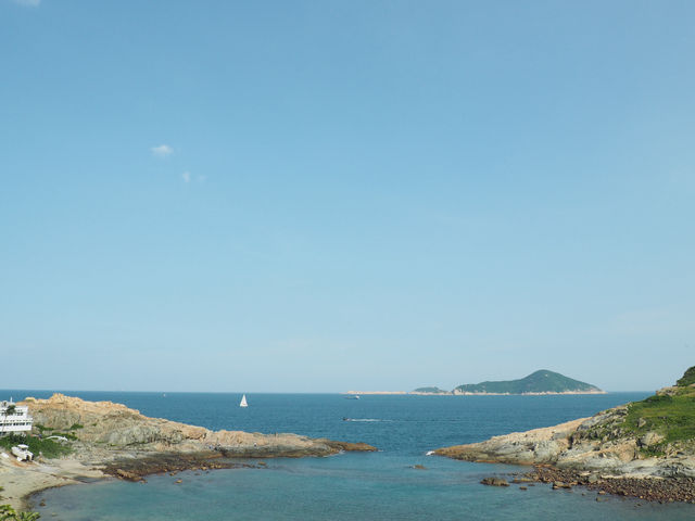 鶴咀自然景區：燈塔地標