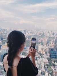 Stunning Skyline view of Bangkok City