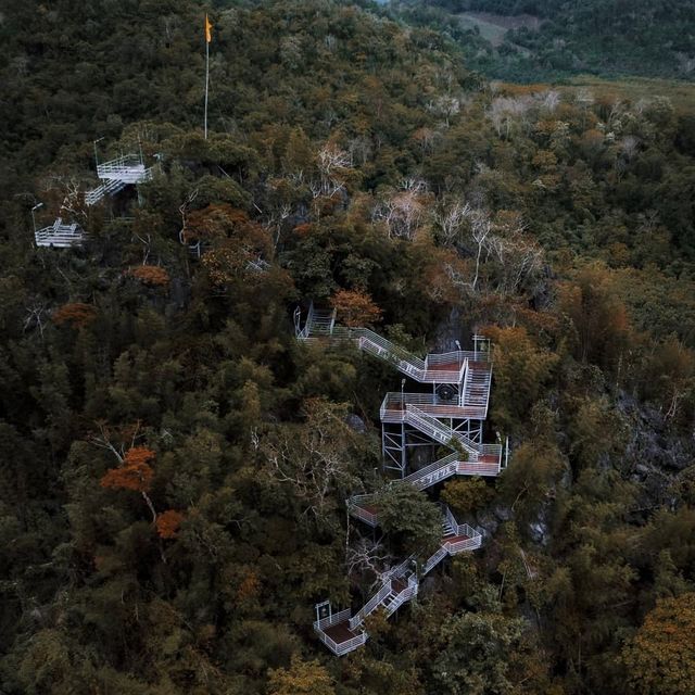 วัดท่าขนุนท่ามกลางธรรมชาติ🌳⛰️