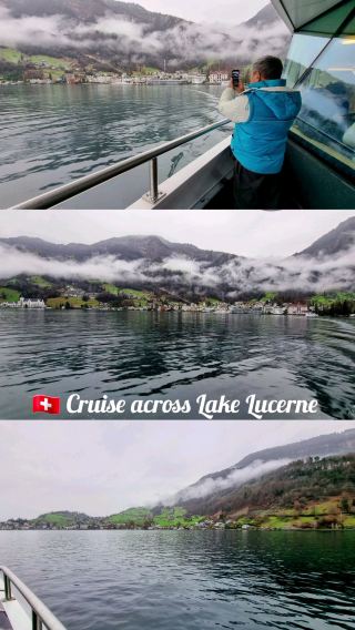 🇨🇭 Cruise across Lake Lucerne 