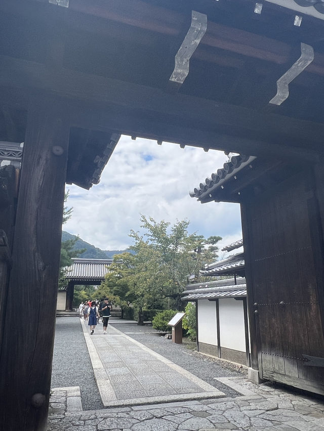 京都古鄉風情🤓嵐山感受舊有日本風情😎著名渡月橋🙊