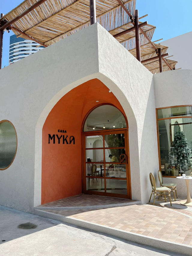 #คาเฟ่เปิดใหม่พัทยา  | CASA MYKA 🏝️🫶🏻สวยไม่ไหว