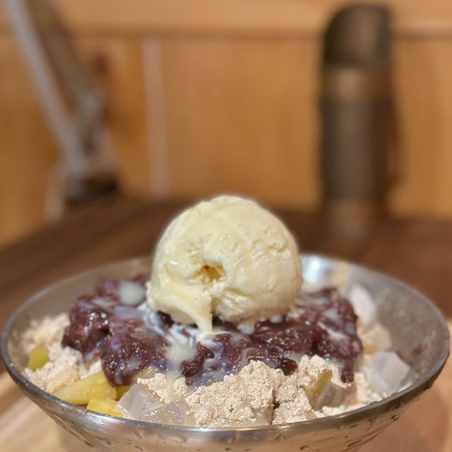 충북 괴산 카페 앤틱카페 ‘소풍’ 옛날 팥빙수 맛집