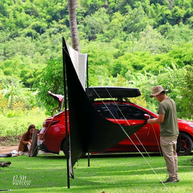 จุดกางเต้นท์ ยางนาแคมป์ อุทัยธานี