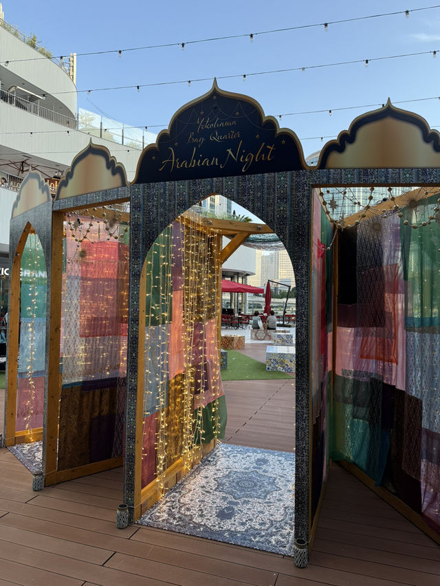 横浜で憧れのアラビアン気分🥰 