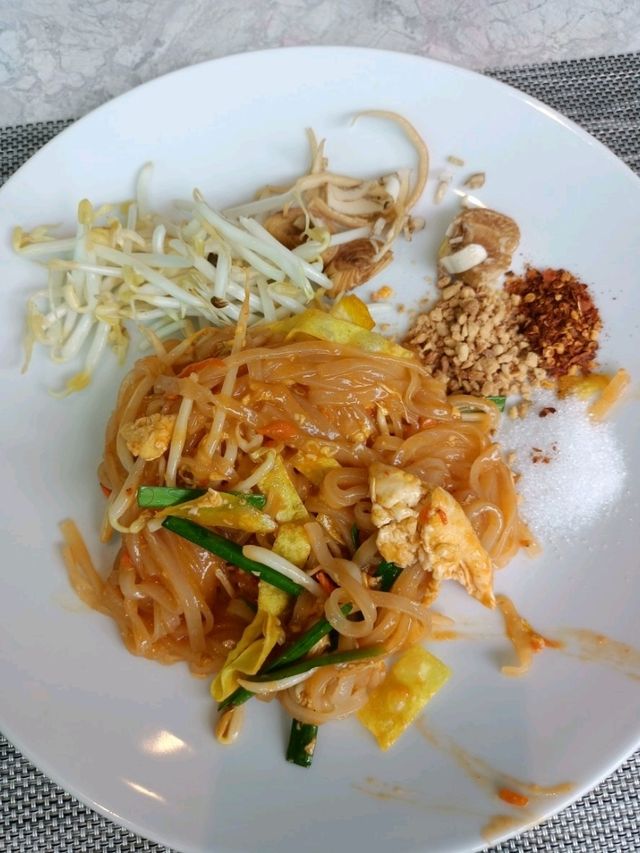 บุฟเฟ่ต์มื้อเช้าของโรงแรม