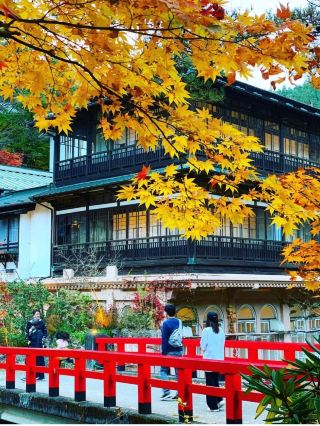 【神隱少女】的取景地旅館  四季分明，日夜皆美