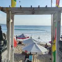 Enjoying Dreamland Beach