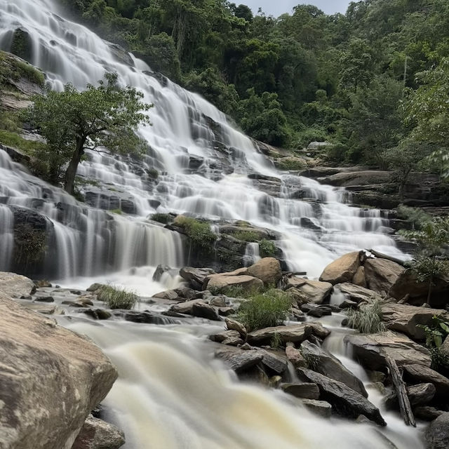 Most beautiful waterfall in Thailand